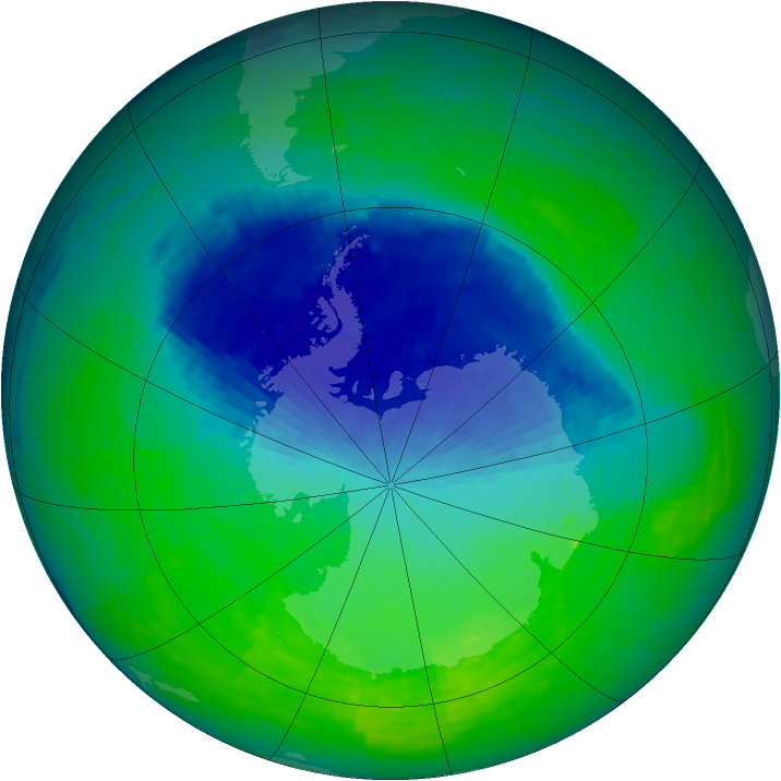 Ozone Map 1994-11-16